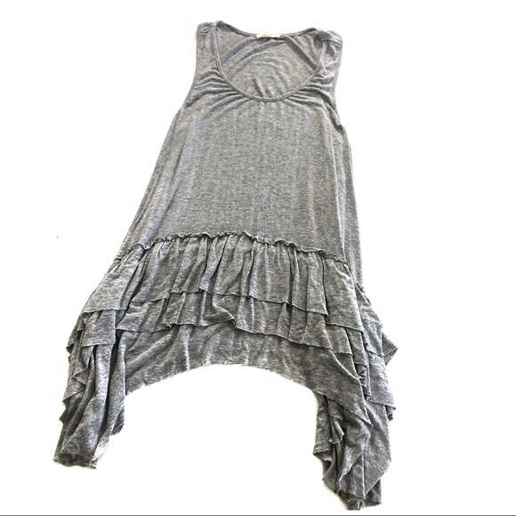 Ruffle tunic top. - Picture 1 of 2